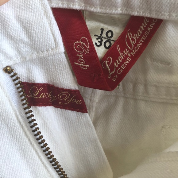 Lucky Brand crop white jeans - Picture 4 of 6
